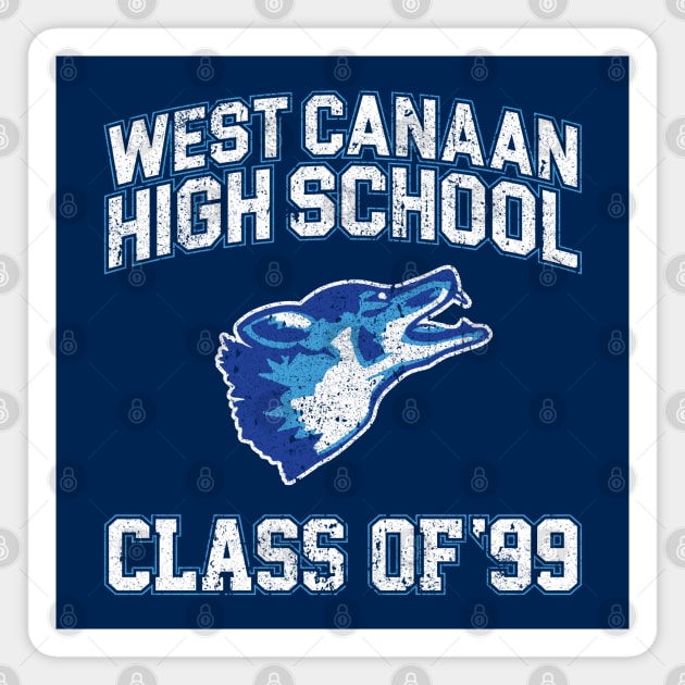 West Canaan High School Class of 99 Magnet by huckblade